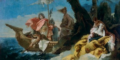 Rinaldo abandona a Armida de Giovanni Battista Tiepolo